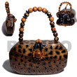 collectible handcarved laminated Acacia Bags