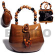 collectible handcarved laminated Acacia Bags