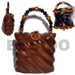 collectible handcarved laminated Acacia Bags