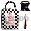 collectible handcarved laminated Acacia Bags