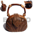collectible handcarved laminated Acacia Bags