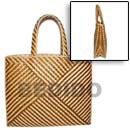 pandan indo stripe bag Bags