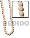 3 Beads Strands of 6-7mm natural white round