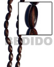 3 Beads Strands of camagong tiger twist 23mmx8mm