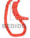 coco flower beads orange Coco Beads