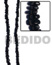 black horn bead nuggets Bone Beads / Horn