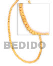 4-5mm light yellow coco Coco Beads