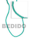 2-3mm aqua green coco Coco Beads