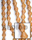 bayong football wood beads