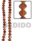golden diamond bead nuggets Bone Beads / Horn