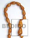 teardrop bayong Wood Beads