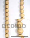 natural white Wood Beads