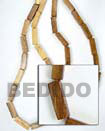 robles rectangular Wood Beads