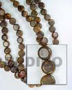 robles sidedrill disc Wood Beads