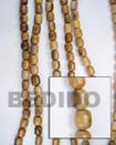 robles wood oval Wood Beads