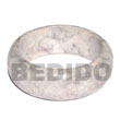 marbled and  matte coated high quality nat. wood bangle / wood t