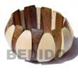 white wood and robles Wooden Bangles