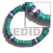 7-8 mm coco heishe bracelets