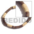 coco heishe tiger brown Coco Bracelets