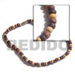Natural 2-3 mm coc brown Coco Bracelets