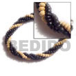 twisted natural black bracelets Coco Bracelets