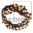 Natural 5 rows coco pokalet Coco Bracelets
