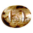 oval blacklip tiger buckle Sarong Shell Buckles