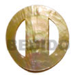 round MOP buckle 70mm Sarong Shell Buckles