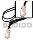 40mm celtic carabao white Surfers Necklace