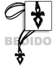 40mm celtic carabao black Surfers Necklace