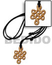 celtic knot antique carabao Surfers Necklace