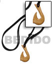 antique natural carabao bone Surfers Necklace