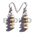 dangling 7-8mm coco tiger Coco Earrings