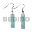 40mm  x 10mm Shell Earrings