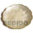 capiz scallop shaped plate Gift / Decor Set