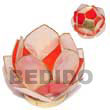 lotus candle holder red Gift / Decor Set