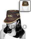 rattan cora hat brown Hats
