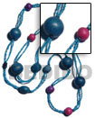 2 rows tassled baby Long Endless Necklace