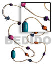 single row yellow gold Long Endless Necklace