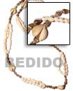 sigay scallop Lei Necklace