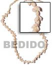 sampag - white nassa Lei Necklace