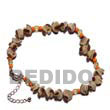 Natural handcrafted buri seed with Anklets Anklets