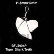 Natural tiger shark teeth pendant Bone Horn Pendant Bone Pendants
