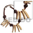 Natural bleached coco indian stick Coco Bracelets Coco Bracelets