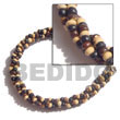 twisted natural black bracelets Coco Bracelets