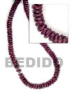 Natural coco flower beads wine Coco Beads Coco Necklace