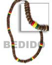 Natural rasta necklace Coco Necklace Coco Necklace