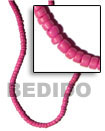 4-5mm coco pokalet bleach Coco Beads