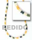 Natural colored combination coco necklace Coco Necklace Coco Necklace