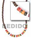 Natural colored combination coco necklaces Coco Necklace Coco Necklace